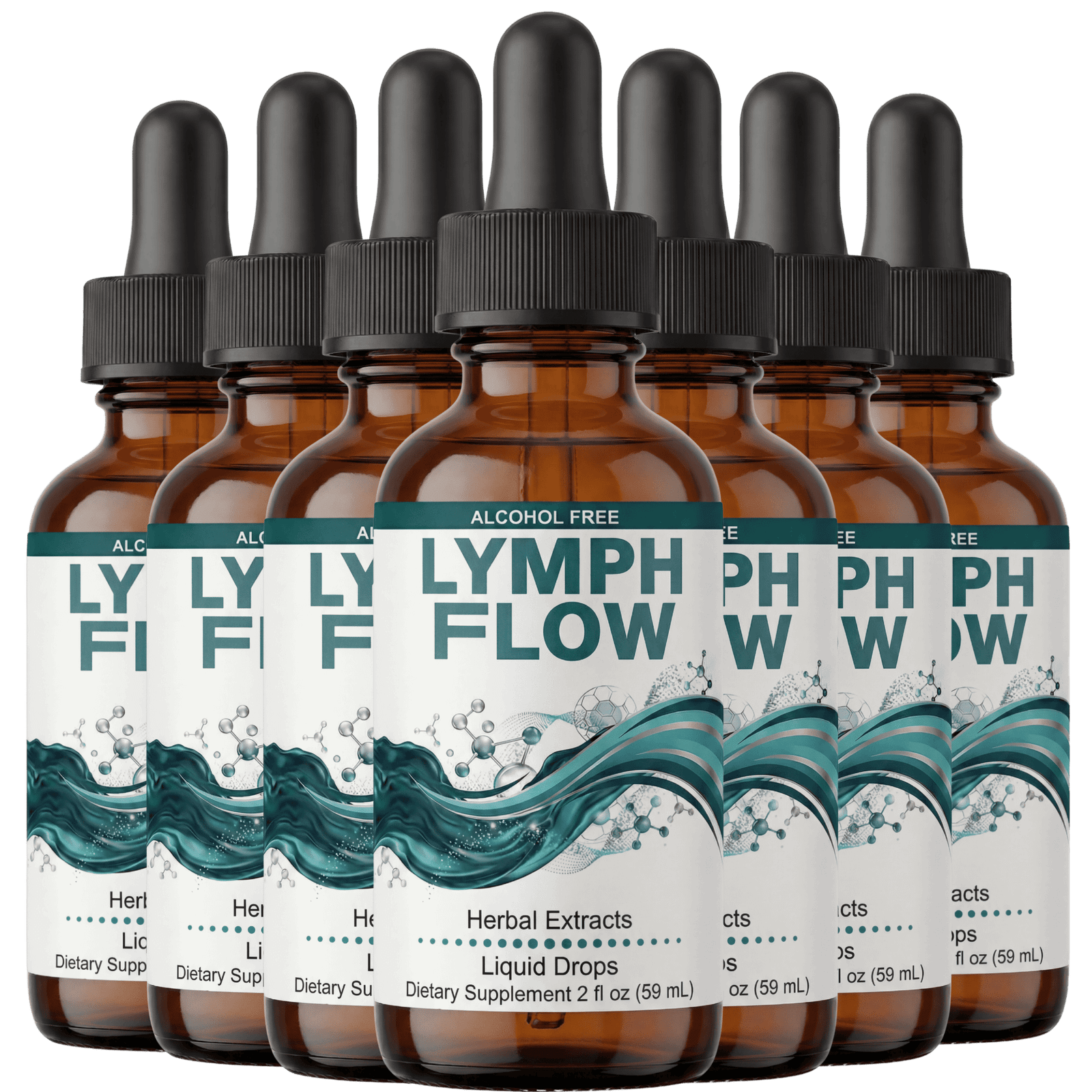 Lymph Flow bottle collection